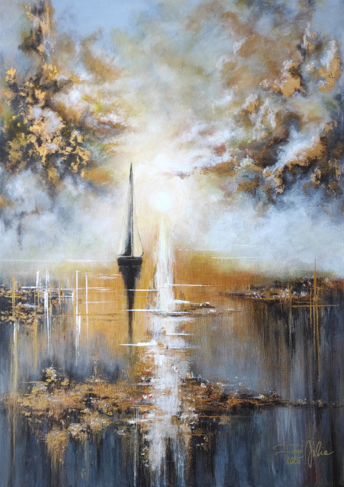 4.%20Forro%20Juli Vil%C3%A1gossagot%21 akril%20%C3%A9s%20aranyf%C3%BCst%2050x70 - ValdorArt