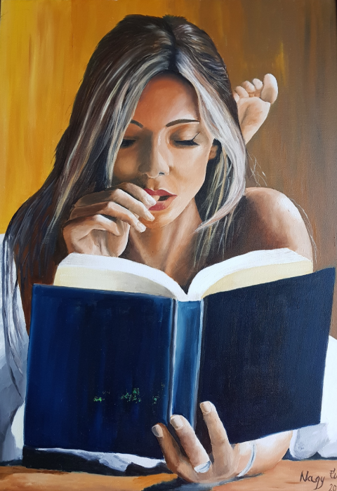 6.%20Nagy%20%C3%89va Csendes%20percek olaj%2050x70 - ValdorArt