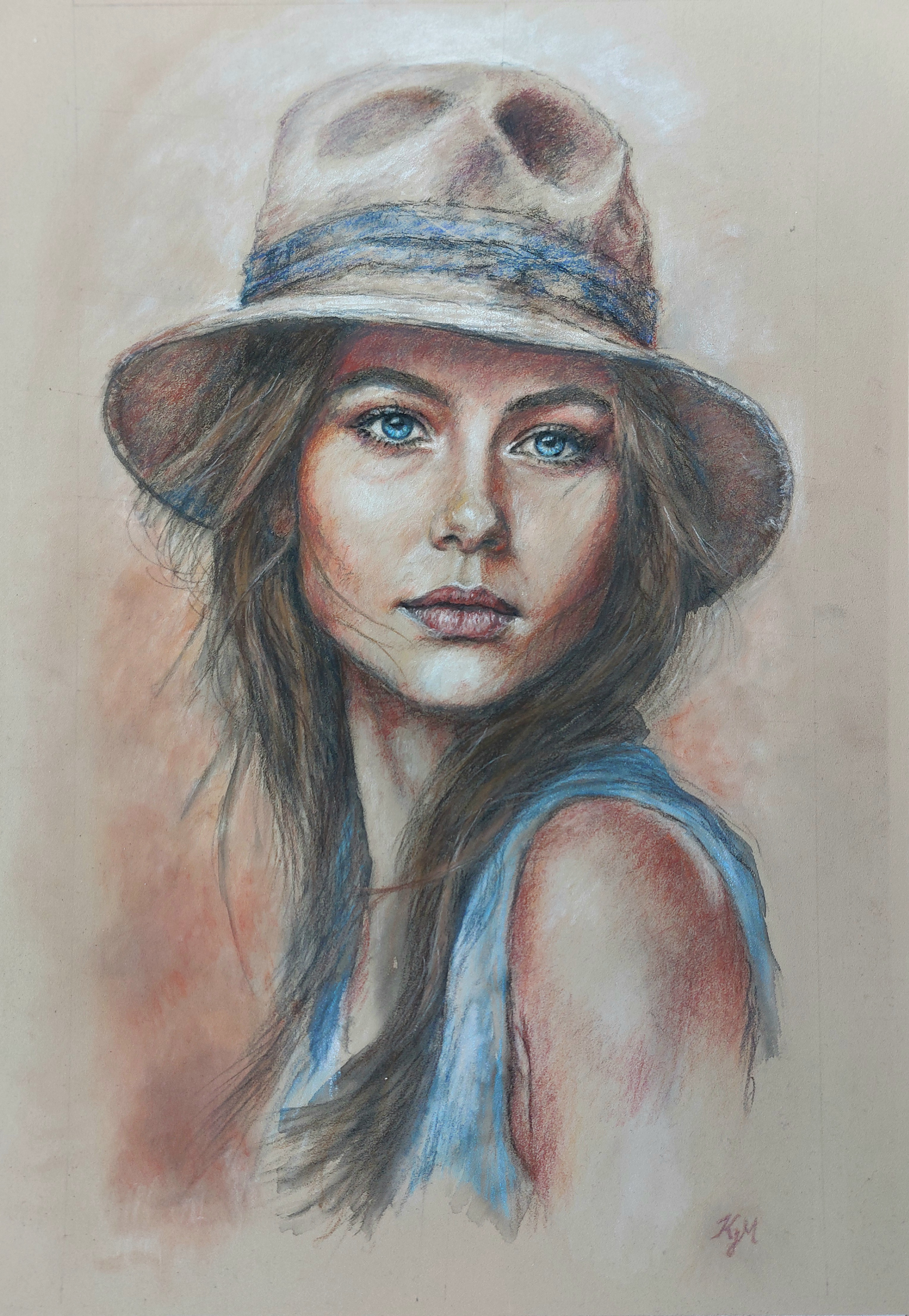 Konkoly%20Jo%CC%81zsefne%CC%81%20Margo%CC%81 A3 akvarell%20e%CC%81s%20pasztell%20ceruza  0 - ValdorArt