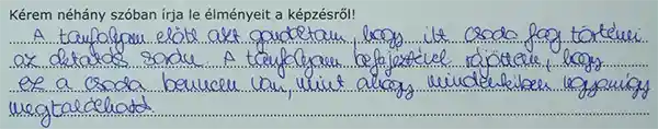 Vevővélemény