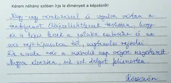 Vevővélemény