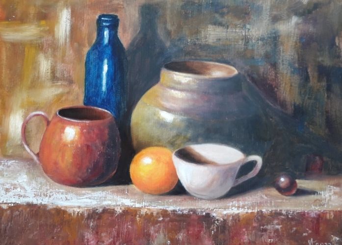 csendet2 festmeny valdor art - ValdorArt