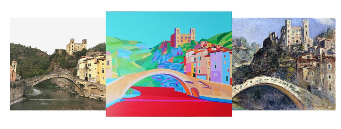 dolceacqua es monet - ValdorArt