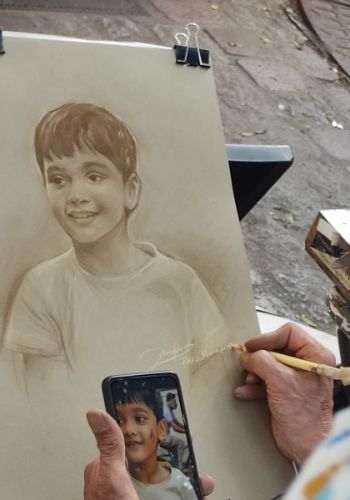 elobolrajzolas%20 %20montmartre15 - ValdorArt