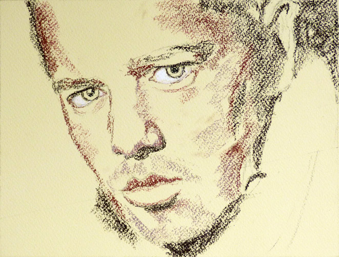 Blog valdor art pasztell portre gyakorlatok ferfi fej03 - ValdorArt