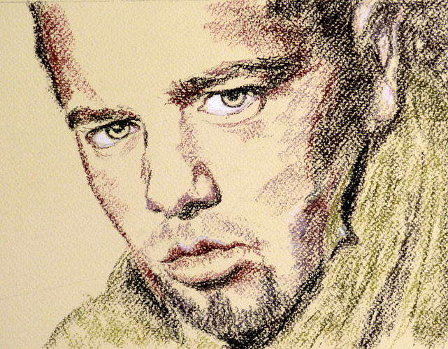 Blog valdor art pasztell portre gyakorlatok ferfi fej04 - ValdorArt