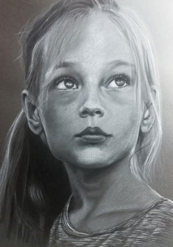 grafit ceruza prtre kislany - ValdorArt
