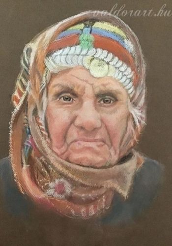 idos holgy portre valdor art - ValdorArt