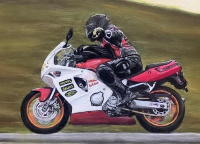 pasztell motoros - ValdorArt