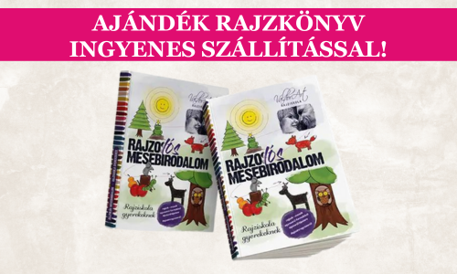 ajándék rajzkönyv gyerekeknek