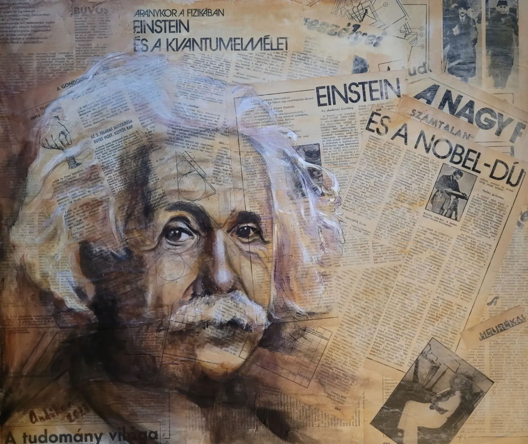 Dr.%20Andrikovics koll%C3%A1zs akril Einstein 50x60cm kesz.webp - ValdorArt