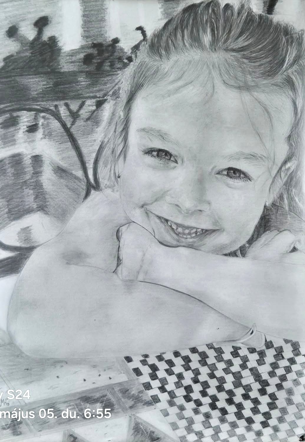 Klasterka%20Melinda %20Cic%C3%A1m Grafit A3%20%2830x40%29 - ValdorArt