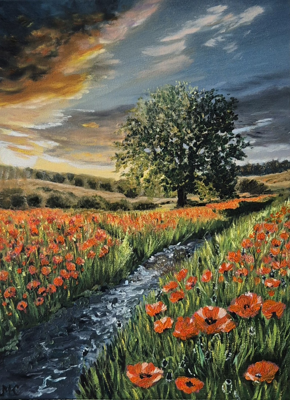 Klasterka%20Melinda olaj 30x40 0 - ValdorArt