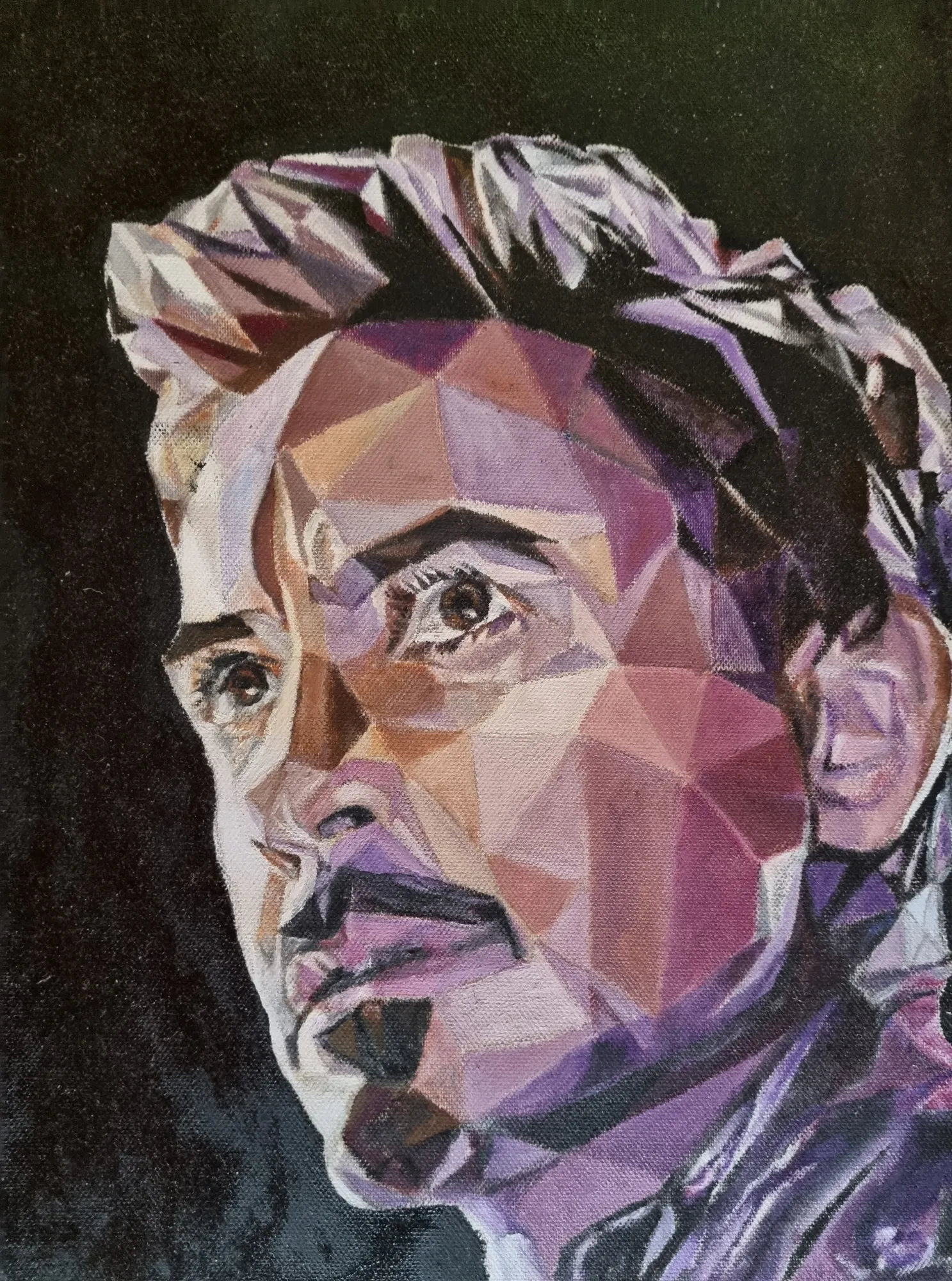 PataiAnik%C3%B3 Kubista Vegyes AkrilOlaj 30x40.webp - ValdorArt