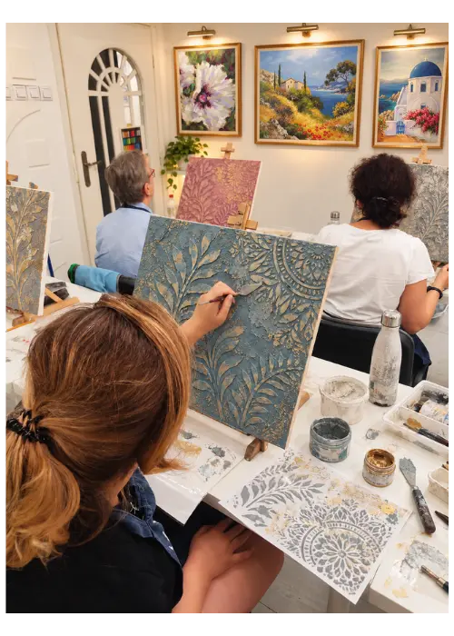 DEKORFALFESTŐ WORKSHOP 
