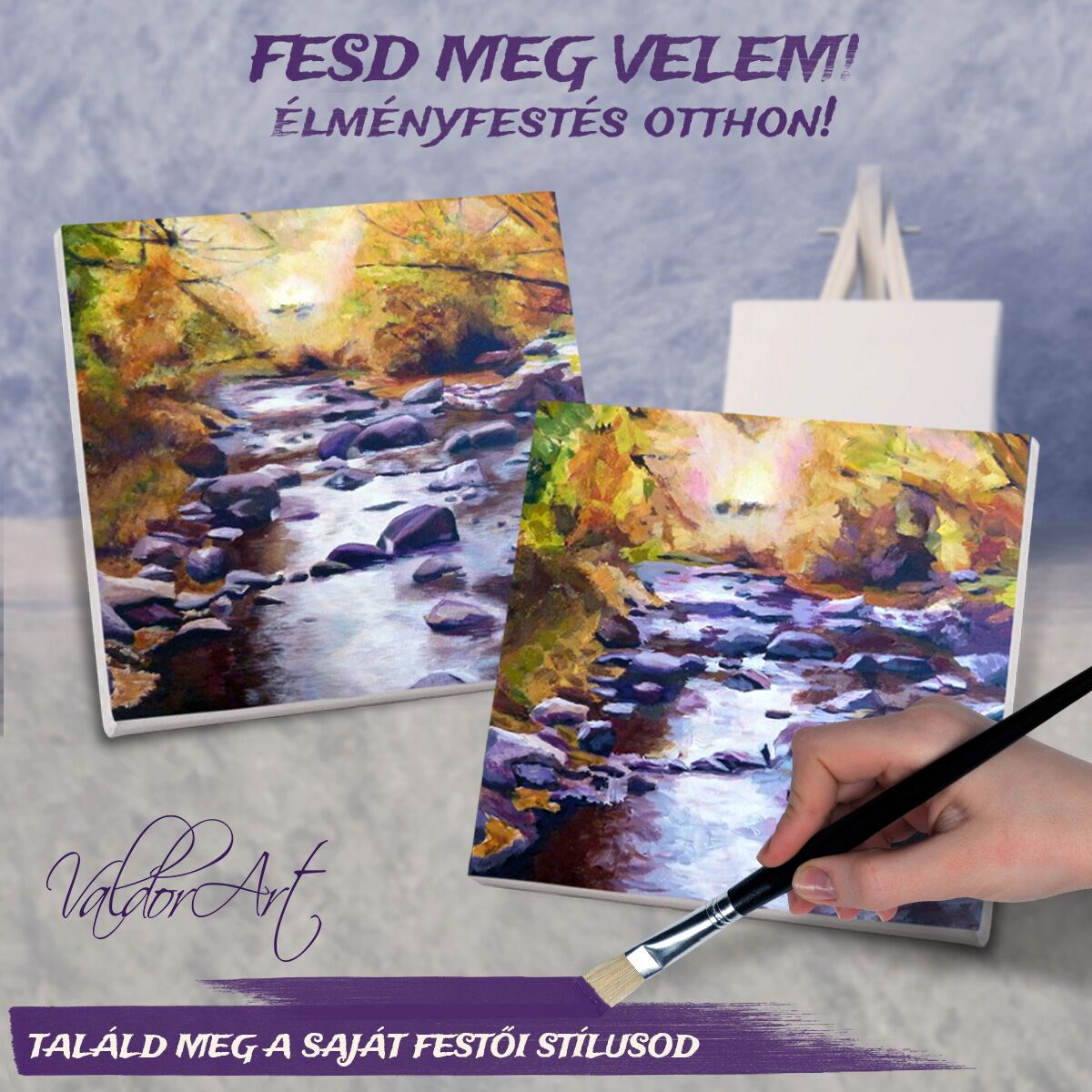 Hogyan alakítsd ki a saját festői stílusod?