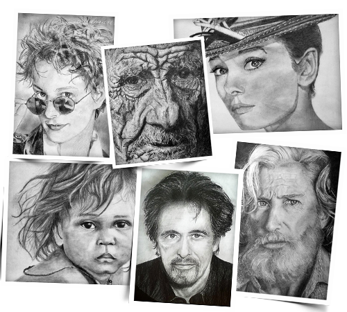 portré rajzok-jobb agyféltekés rajzolás