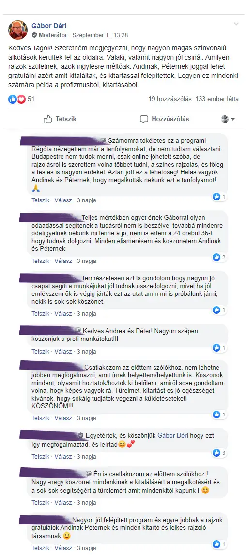 jobb agyféltekés rajzolás