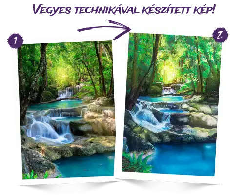 vegyes technika