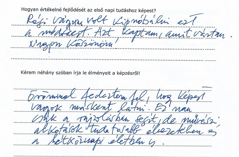 Jobb agyféltekés rajztanfolyam vélemények